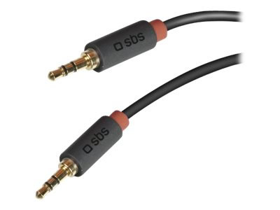 Sbs Cable Jack 3 5mm Gold Connector 1 5m Male